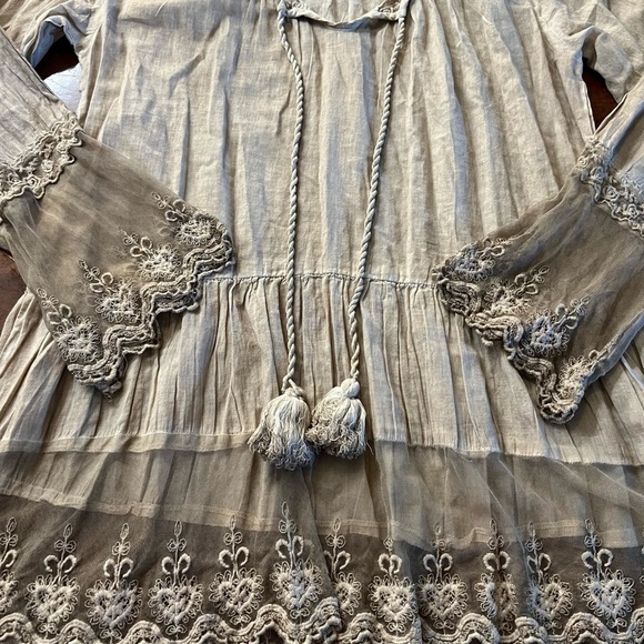 SCULLY WOMENS LIGHTWEIGHT FLOWY SOFT LONG SLEEVE BLOUSE - Picture 8 of 10